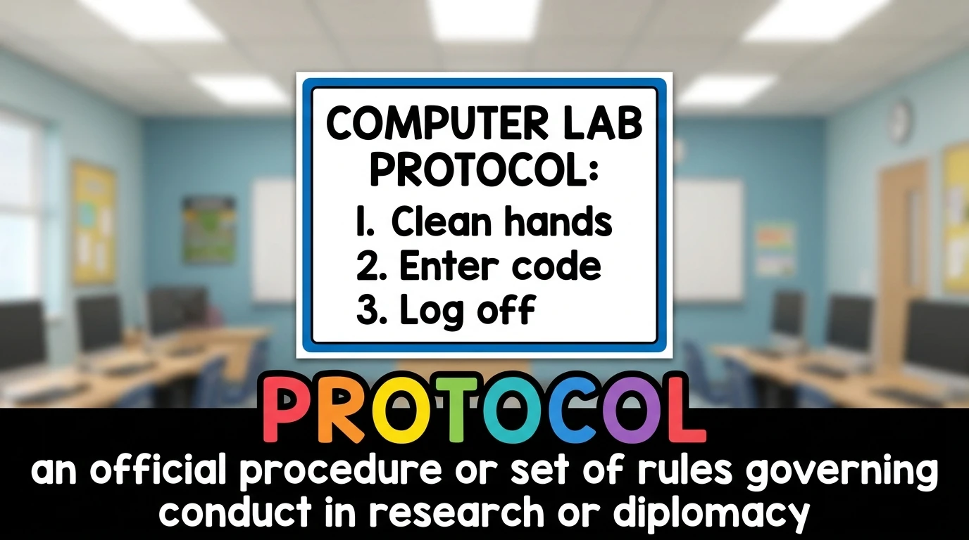 English Illustration for protocol
